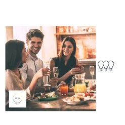 Müller Licht Tint White LED-kertepære E14 5,8W 11 Müller Licht Tint White LED-kertepære E14 5,8W -Viftebelysning Discountbutik mueller licht tint white led kertepaere e14 5 8w 3