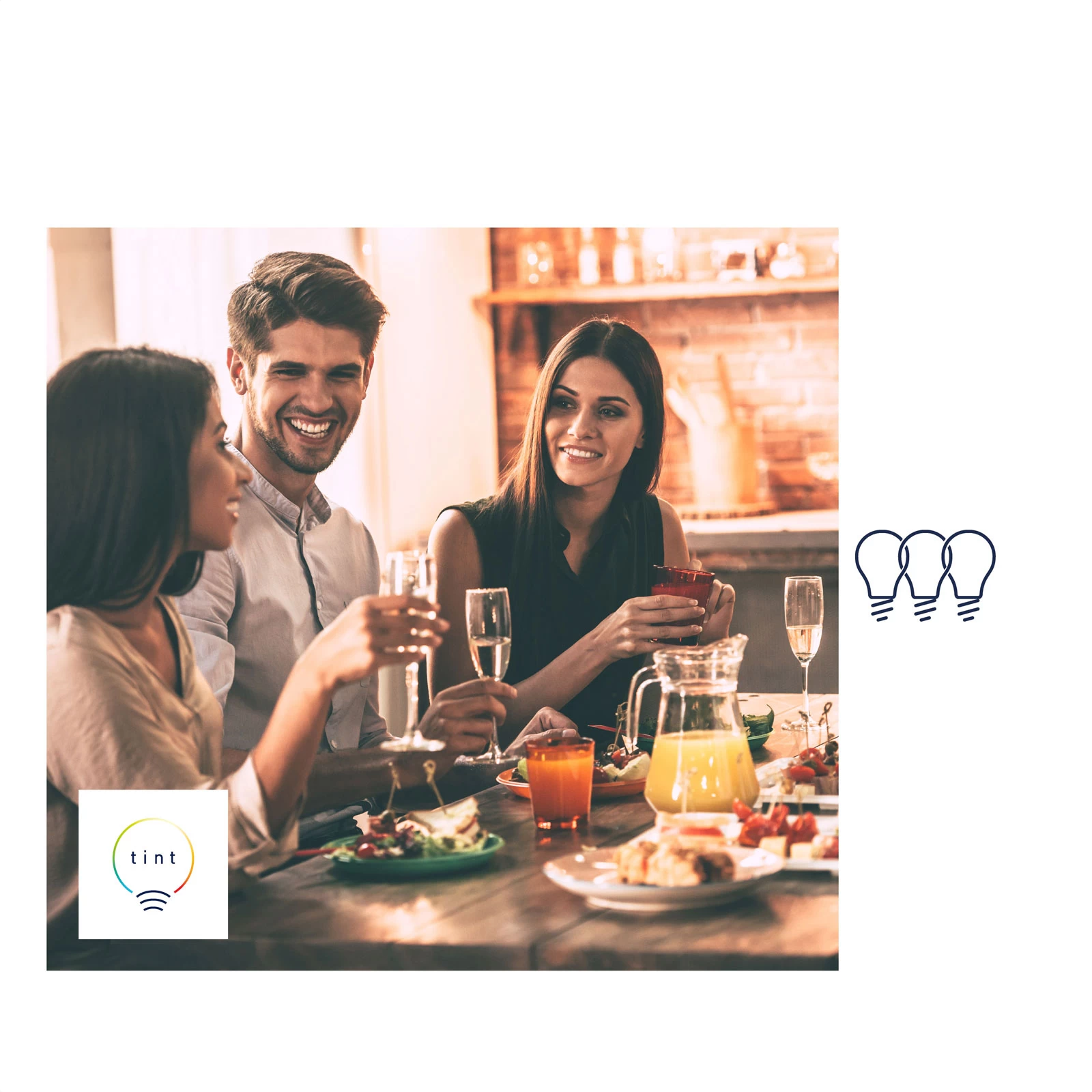 Müller Licht Tint White LED-kertepære E14 5,8W 6 Müller Licht Tint White LED-kertepære E14 5,8W - Billede 4