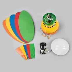 Multifarvet Loftventilator Corinna Med Lys -Viftebelysning Discountbutik multifarvet loftventilator corinna med lys 6