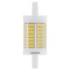 OSRAM LED-stav R7s 12 7,8 Cm 827, Dæmpbar -Viftebelysning Discountbutik osram led stav r7s 12 7 8 cm 827 daempbar