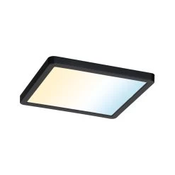 Paulmann Areo ZigBee CCT Kantet, Sort 17,5x17,5 Cm -Viftebelysning Discountbutik paulmann areo zigbee cct kantet sort 17 5x17 5 cm 1