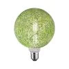 Paulmann E27 LED-globe 5W Miracle Mosaic, Grøn -Viftebelysning Discountbutik paulmann e27 led globe 5w miracle mosaic gron