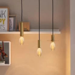 Paulmann LED-pære E27 3,5 W Arc 1.800 K Guld -Viftebelysning Discountbutik paulmann led paere e27 3 5 w arc 1 800 k guld 2