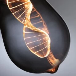 Paulmann LED-pære E27 3,5W Helix 1.800 K ST64 Røg -Viftebelysning Discountbutik paulmann led paere e27 3 5w helix 1 800 k st64 rog 2