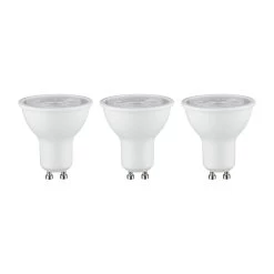 Paulmann LED-reflektor GU10 7W 4.000 K 36° 3 Stk