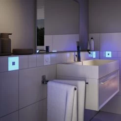 Paulmann LumiTiles Touch Modul Square Vægkontakt -Viftebelysning Discountbutik paulmann lumitiles touch modul square vaegkontakt 4