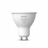 Philips Hue White 5,2 W GU10 LED-pære -Viftebelysning Discountbutik philips hue white 5 2 w gu10 led paere