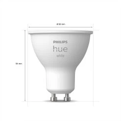 Philips Hue White 5,2 W GU10 LED-pære -Viftebelysning Discountbutik philips hue white 5 2 w gu10 led paere 3