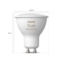 Philips Hue White & Color Ambiance 4,3 W GU10 LED 16 Philips Hue White & Color Ambiance 4,3 W GU10 LED -Viftebelysning Discountbutik philips hue white color ambiance 4 3 w gu10 led 4
