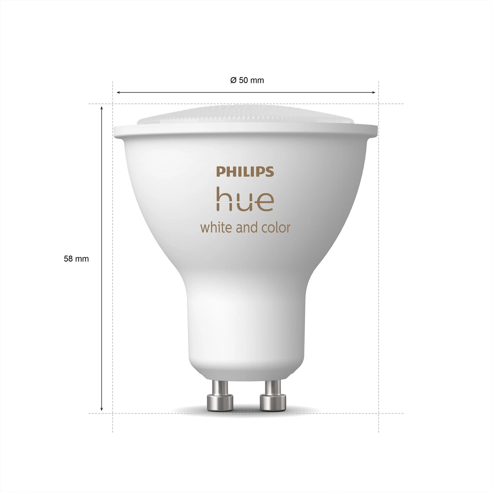 Philips Hue White & Color Ambiance 4,3 W GU10 LED 7 Philips Hue White & Color Ambiance 4,3 W GU10 LED - Billede 5