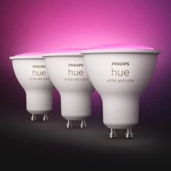 Philips Hue White&Color Ambiance GU10 5,7W Sæt/3 -Viftebelysning Discountbutik philips hue white color ambiance gu10 5 7w saet 3 6