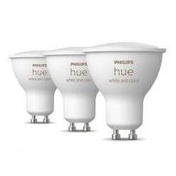 Philips Hue White&Color Ambiance GU10 5,7W Sæt/3 -Viftebelysning Discountbutik philips hue white color ambiance gu10 5 7w saet 3 7