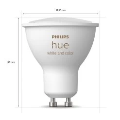 Philips Hue White&Color Ambiance GU10 5,7W Sæt/3 -Viftebelysning Discountbutik philips hue white color ambiance gu10 5 7w saet 3 8
