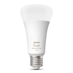 Philips Hue White+Color E27 15 W LED-pære -Viftebelysning Discountbutik philips hue white color e27 15 w led paere 1
