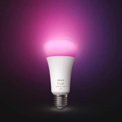 Philips Hue White+Color E27 15 W LED-pære -Viftebelysning Discountbutik philips hue white color e27 15 w led paere 2