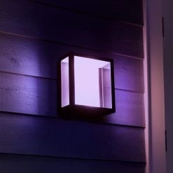 Philips Hue White+Color Impress Væglampe Bred -Viftebelysning Discountbutik philips hue white color impress vaeglampe bred 4