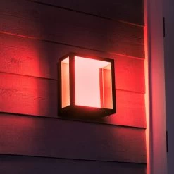 Philips Hue White+Color Impress Væglampe Bred -Viftebelysning Discountbutik philips hue white color impress vaeglampe bred 5