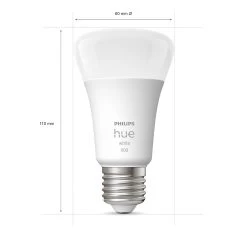 Philips Hue White E27 9,5 W 827 LED-pære 1.055lm -Viftebelysning Discountbutik philips hue white e27 9 5 w 827 led paere 1 055lm 6