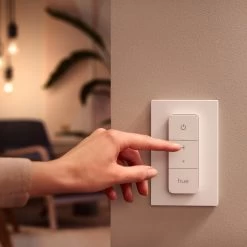 Philips Hue Wireless Dæmperkontakt V2, Hvid -Viftebelysning Discountbutik philips hue wireless daemperkontakt v2 hvid 5