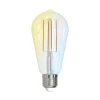 Prios LED E27 ST64 7 W ZigBee Tuya Philips Hue -Viftebelysning Discountbutik prios led e27 st64 7 w zigbee tuya philips hue