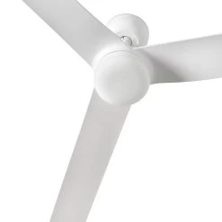 Punt M Loftventilator, DC, LED-lampe, Hvid -Viftebelysning Discountbutik punt m loftventilator dc led lampe hvid 4