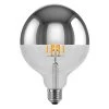 SEGULA LED-Globe E27 6,5 W 927 Hovedspejl Sølv -Viftebelysning Discountbutik segula led globe e27 6 5 w 927 hovedspejl solv