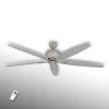 Sparsom Loftsventilator Eco Elements, Krom -Viftebelysning Discountbutik sparsom loftsventilator eco elements krom