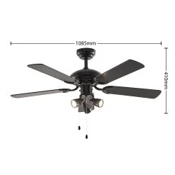 Starluna Anariki Loftventilator, Sort/eg -Viftebelysning Discountbutik starluna anariki loftventilator sort eg 3