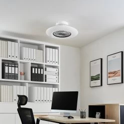 Starluna Arnick LED-loftventilator, Sort -Viftebelysning Discountbutik starluna arnick led loftventilator sort 2