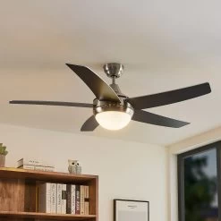 Starluna Auraya Loftventilator, Sort/grå