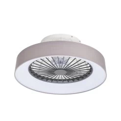 Starluna Circuma LED-loftventilator, Grå -Viftebelysning Discountbutik starluna circuma led loftventilator gra 1
