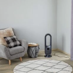 Starluna Cornelis Tårnventilator I Grå, Timer -Viftebelysning Discountbutik starluna cornelis tarnventilator i gra timer 1