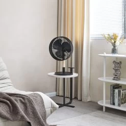 Starluna Gergo Bordventilator, Gummitræ, Sort -Viftebelysning Discountbutik starluna gergo bordventilator gummitrae sort 1