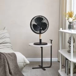 Starluna Gergo Bordventilator, Gummitræ, Sort -Viftebelysning Discountbutik starluna gergo bordventilator gummitrae sort 2