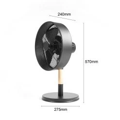 Starluna Gergo Bordventilator, Gummitræ, Sort -Viftebelysning Discountbutik starluna gergo bordventilator gummitrae sort 5