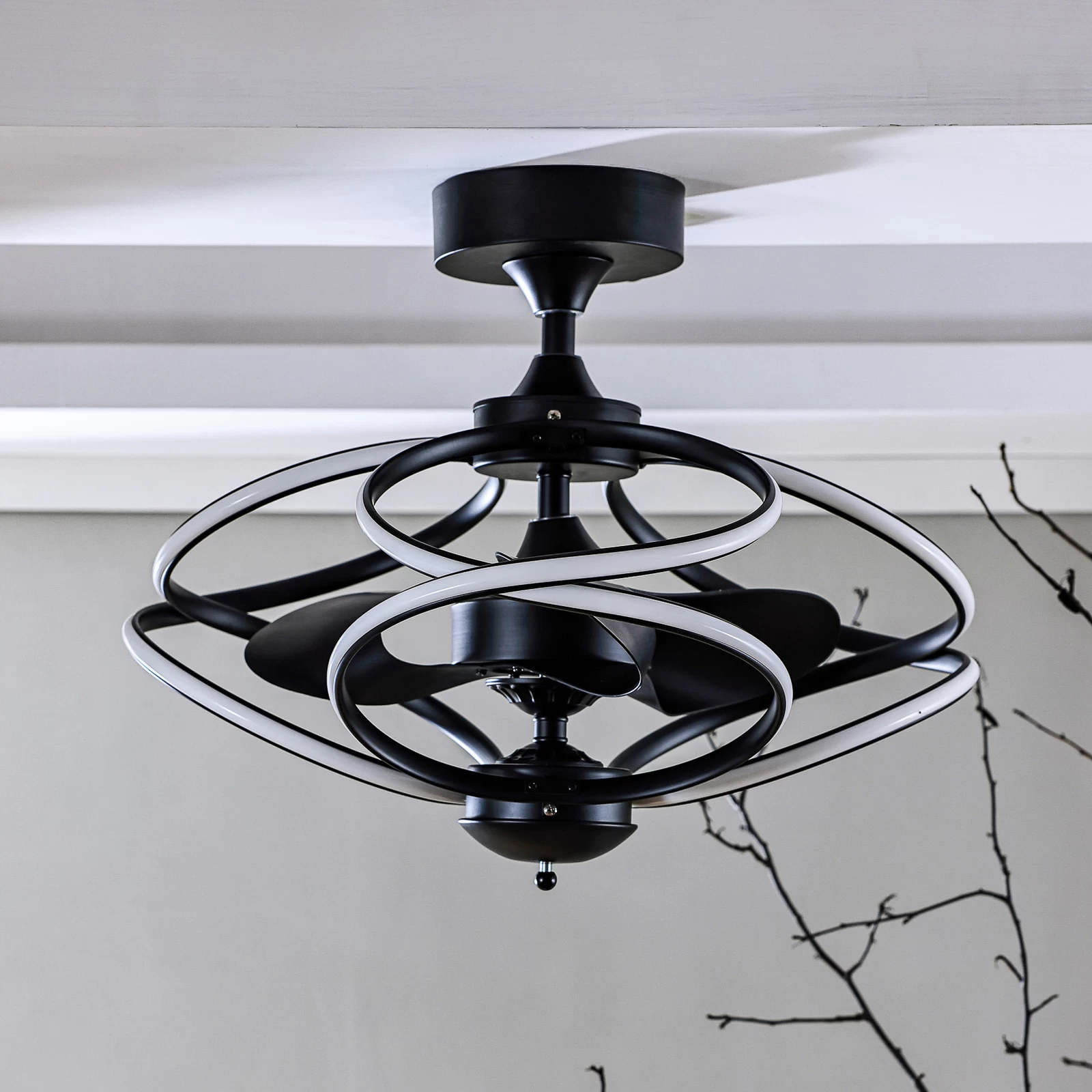 Starluna Harisa LED-loftventilator, Belyst 4 Starluna Harisa LED-loftventilator, Belyst - Billede 2