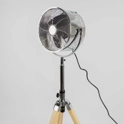 Starluna Jayceon Gulvventilator, Trebenet Af Træ -Viftebelysning Discountbutik starluna jayceon gulvventilator trebenet af trae 2