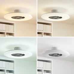 Starluna Klamina LED-loftventilator Med Lys -Viftebelysning Discountbutik starluna klamina led loftventilator med lys 2
