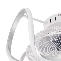Starluna Lykkela LED-loftventilator, CCT, Sølv -Viftebelysning Discountbutik starluna lykkela led loftventilator cct solv 4
