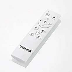 Starluna Lykkela LED-loftventilator, CCT, Sølv -Viftebelysning Discountbutik starluna lykkela led loftventilator cct solv 7