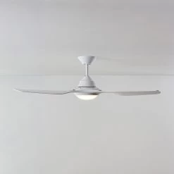 Starluna Pira LED-loftventilator, 3 Vinger, Hvid -Viftebelysning Discountbutik starluna pira led loftventilator 3 vinger hvid 3