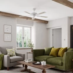 Starluna Ruhne Loftventilator, Hvid -Viftebelysning Discountbutik starluna ruhne loftventilator hvid 1