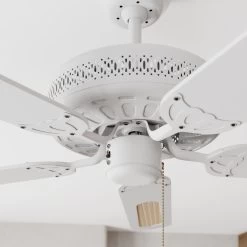 Starluna Ruhne Loftventilator, Hvid -Viftebelysning Discountbutik starluna ruhne loftventilator hvid 5