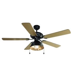 Starluna Shamoian Loftventilator, Sort/guld -Viftebelysning Discountbutik starluna shamoian loftventilator sort guld 10