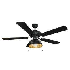 Starluna Shamoian Loftventilator, Sort/guld -Viftebelysning Discountbutik starluna shamoian loftventilator sort guld 9