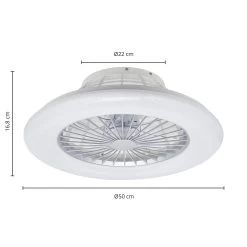 Starluna Taloni LED-loftventilator Med Belysning -Viftebelysning Discountbutik starluna taloni led loftventilator med belysning 4