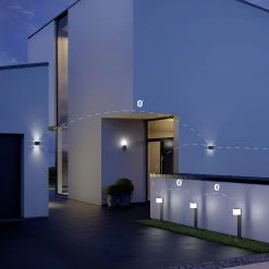 STEINEL L 830 C Udendørs LED-væglampe, Uden Sensor -Viftebelysning Discountbutik steinel l 830 c udendors led vaeglampe uden sensor 8