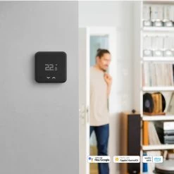 Tado° Smart Startsæt Til Termostat V3+, Sort -Viftebelysning Discountbutik tado smart startsaet til termostat v3 sort 2