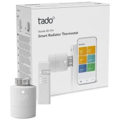 Tado° Startsæt + 9 X Radiatortermostat V3+ -Viftebelysning Discountbutik tado startsaet 9 x radiatortermostat v3 4