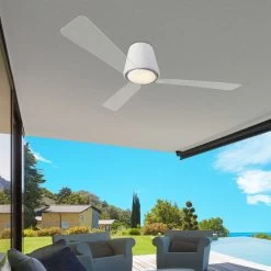 Tidløs Loftsventilator Garbí Med LED-lys -Viftebelysning Discountbutik tidlos loftsventilator garbi med led lys 4